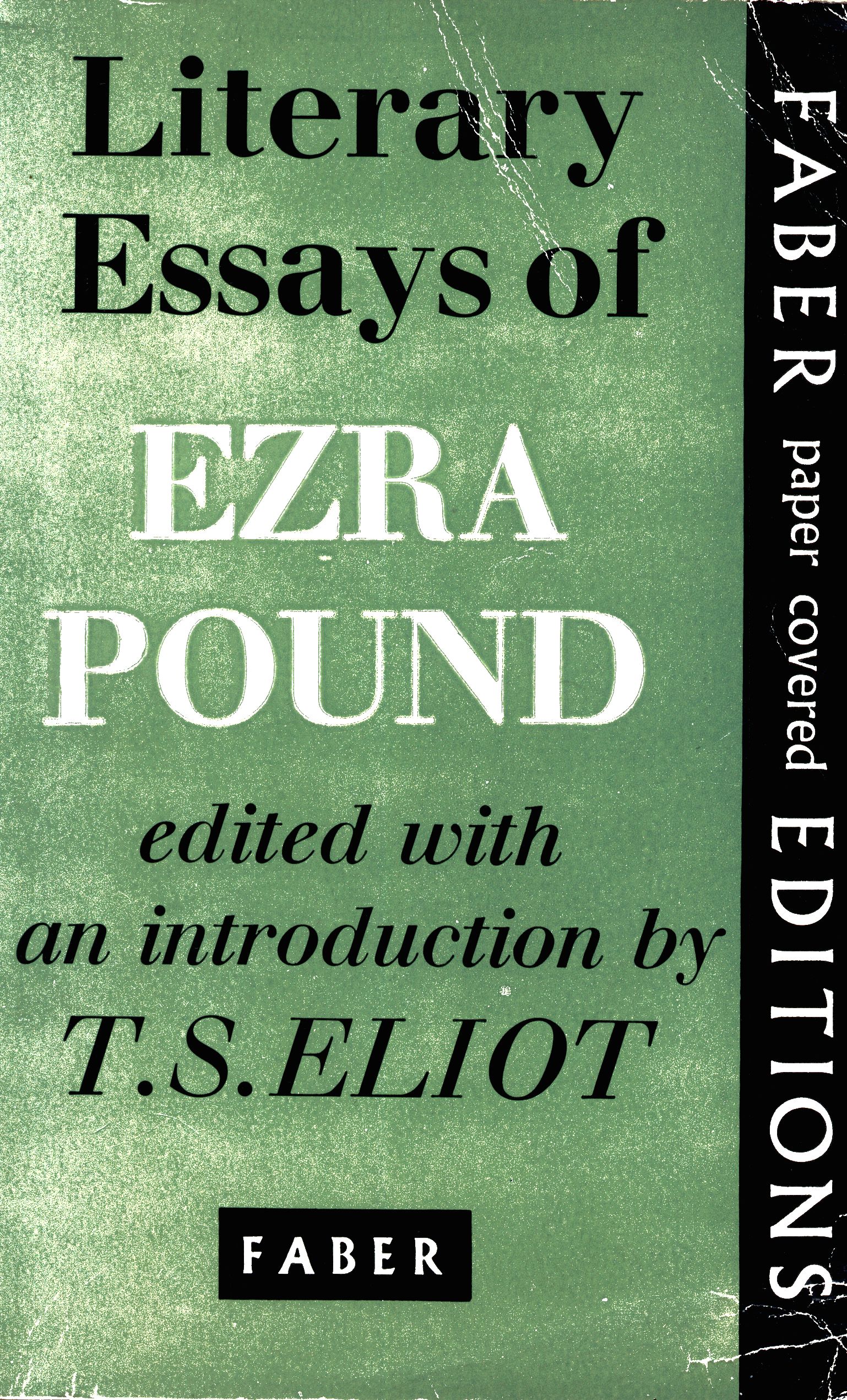 literary essays of ezra pound